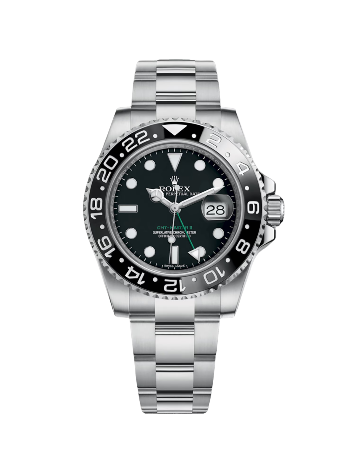 【Free Shipping】【Super Clone】Rolex GMT-Master II 116710LN 40mm