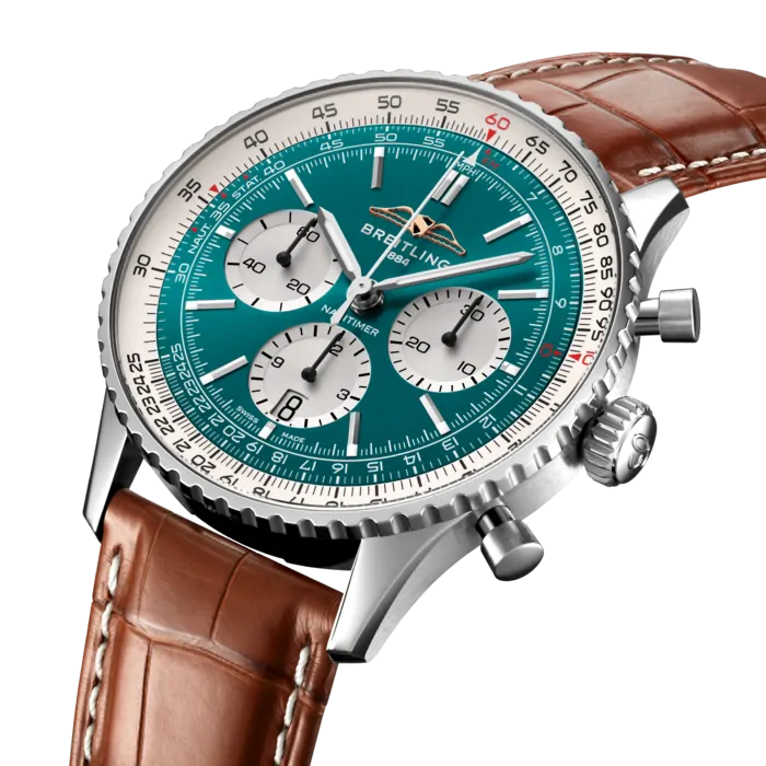 【Free Shipping】【Super Clone】BreitlingAB01388A1L1P1 Navitimer B01 Chronograph 43 Cathay Pacific