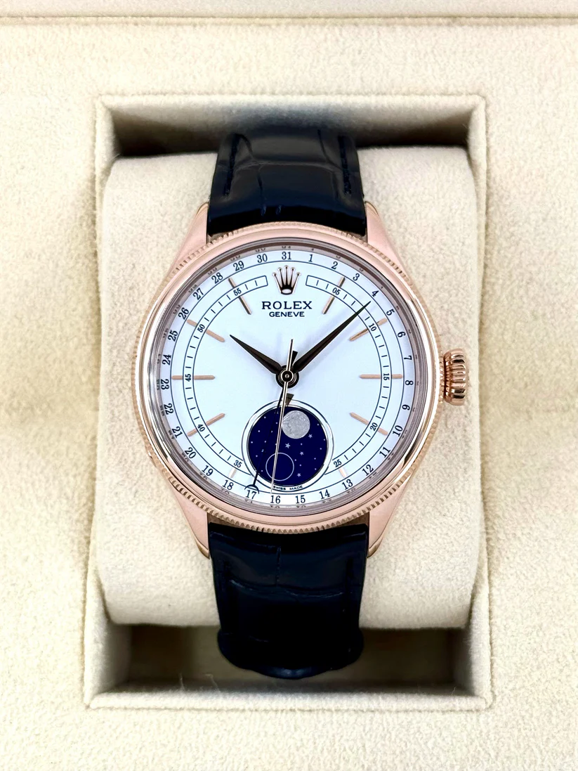 【Free Shipping】【Super Clone】RLX  Cellini Moonphase M50535-0002 39mm