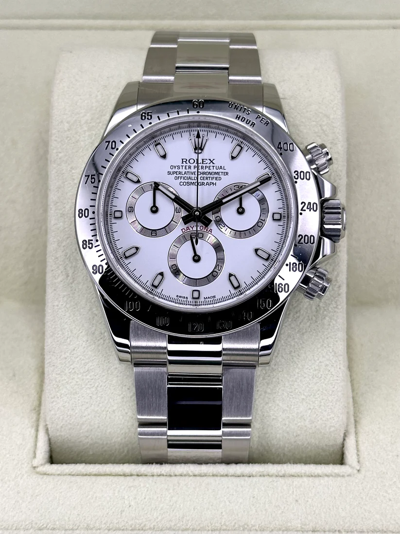 【Free Shipping】12A【Super Clone】RLX Cosmograph Daytona 116520 40mm
