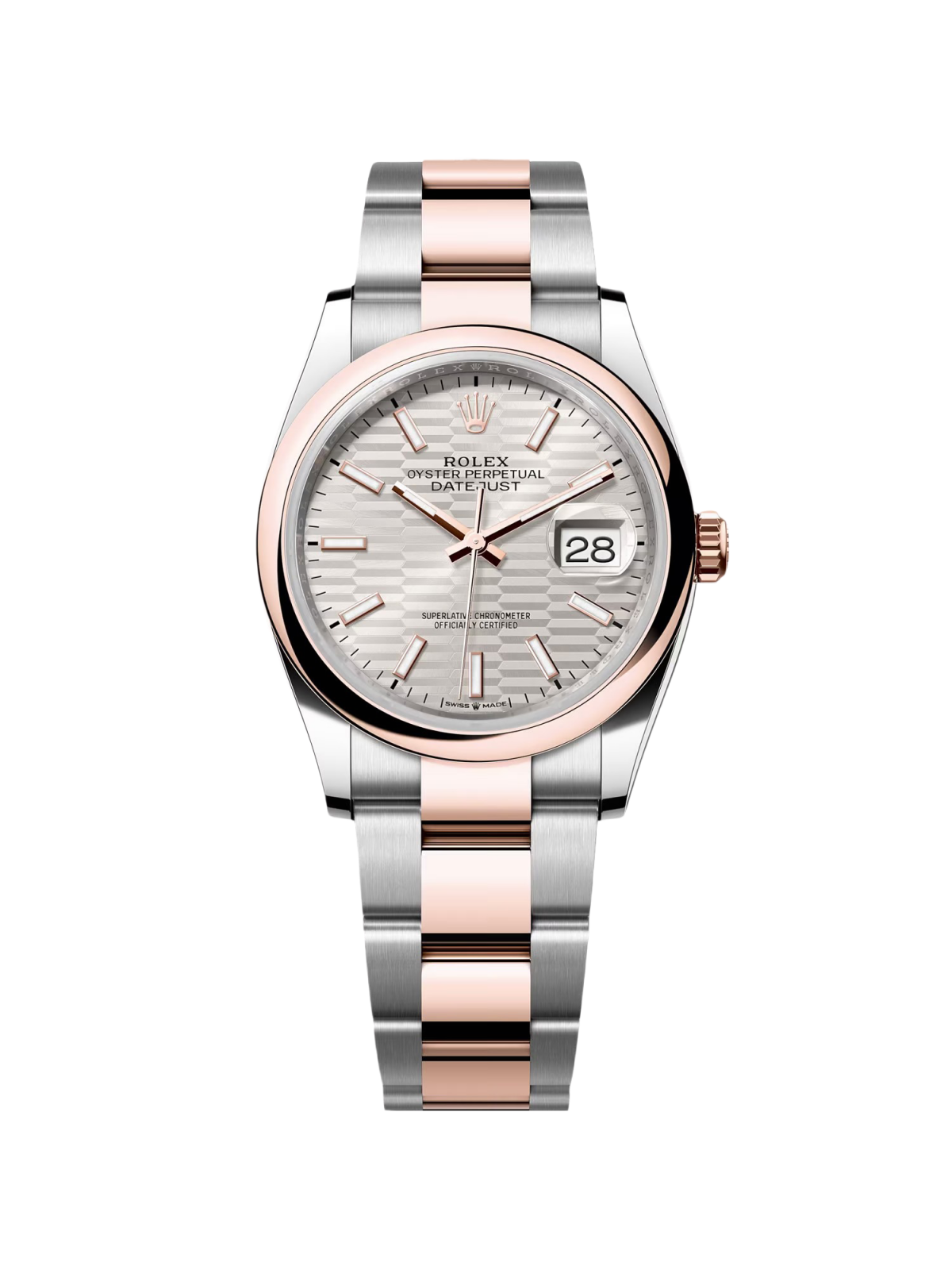 【Free Shipping】【Super Clone】RLX  Datejust 36mm 126201 Silver Dial Oyster Bracelet Watch