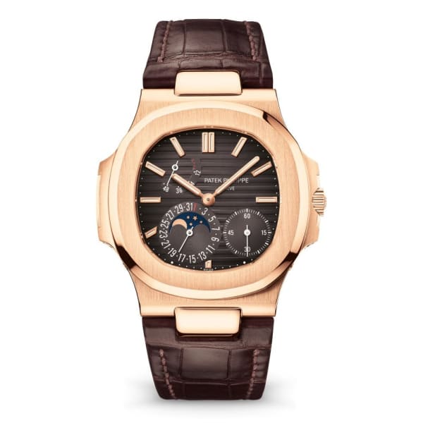 【Free Shipping】【Super Clone】Patek Philippe Watches Nautilus Mens Rose Gold 5712R-001