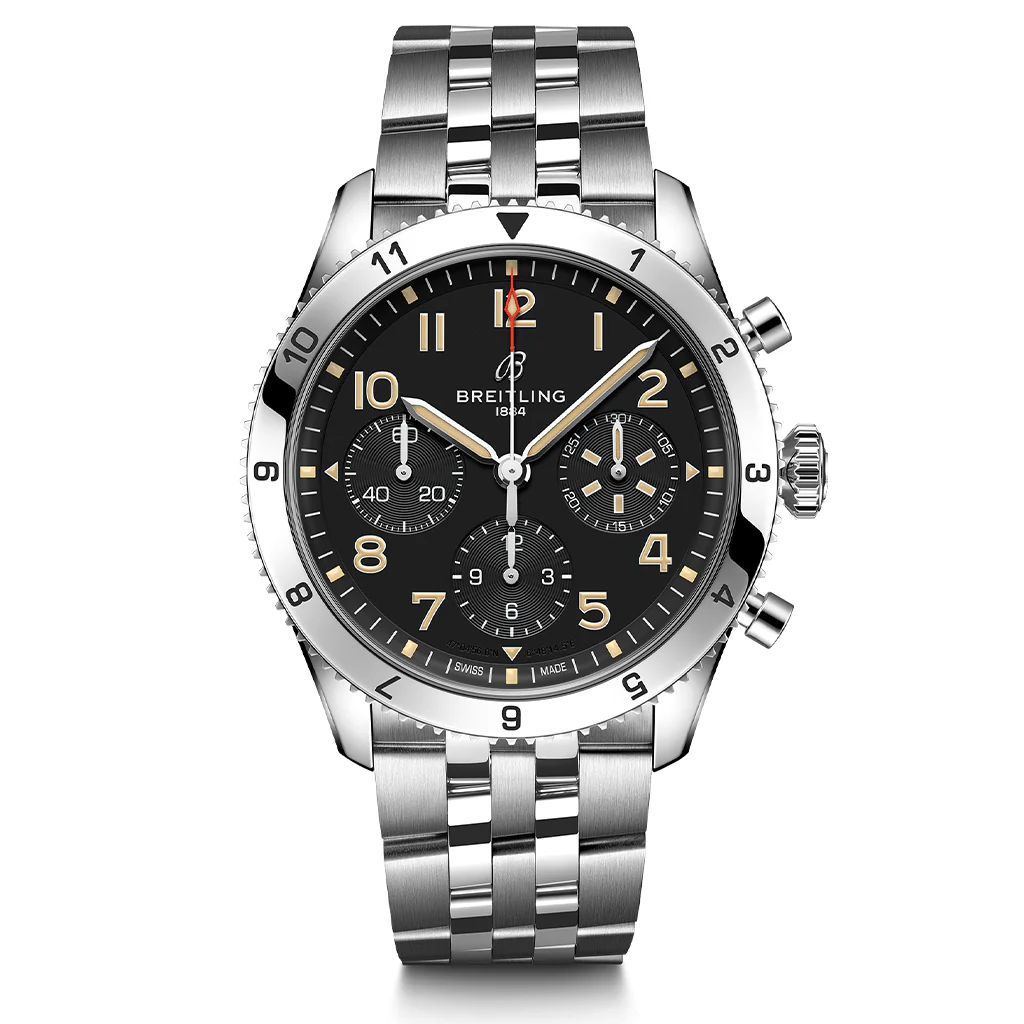 【Free Shipping】【Super Clone】Classic AVI Chronograph 42 P-51 Mustang A233803A1B1A1
