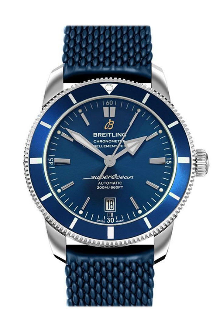 【Free Shipping】【Super Clone】Breitling Superocean Heritage 2 Blue Rubber AB2010161 C1S1