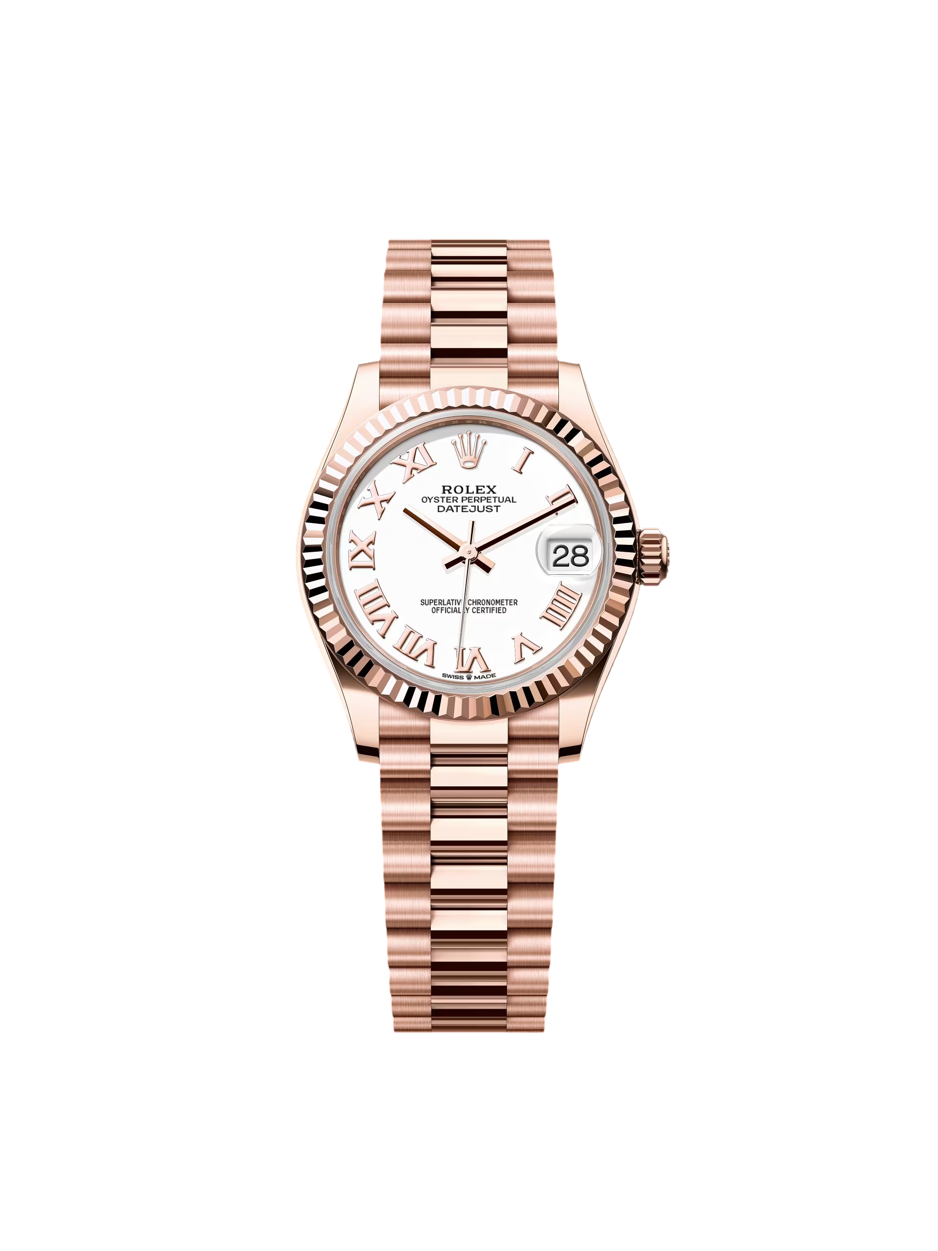 【Free Shipping】【Super Clone】RLX Datejust m278275-0019 White 31mm Dial