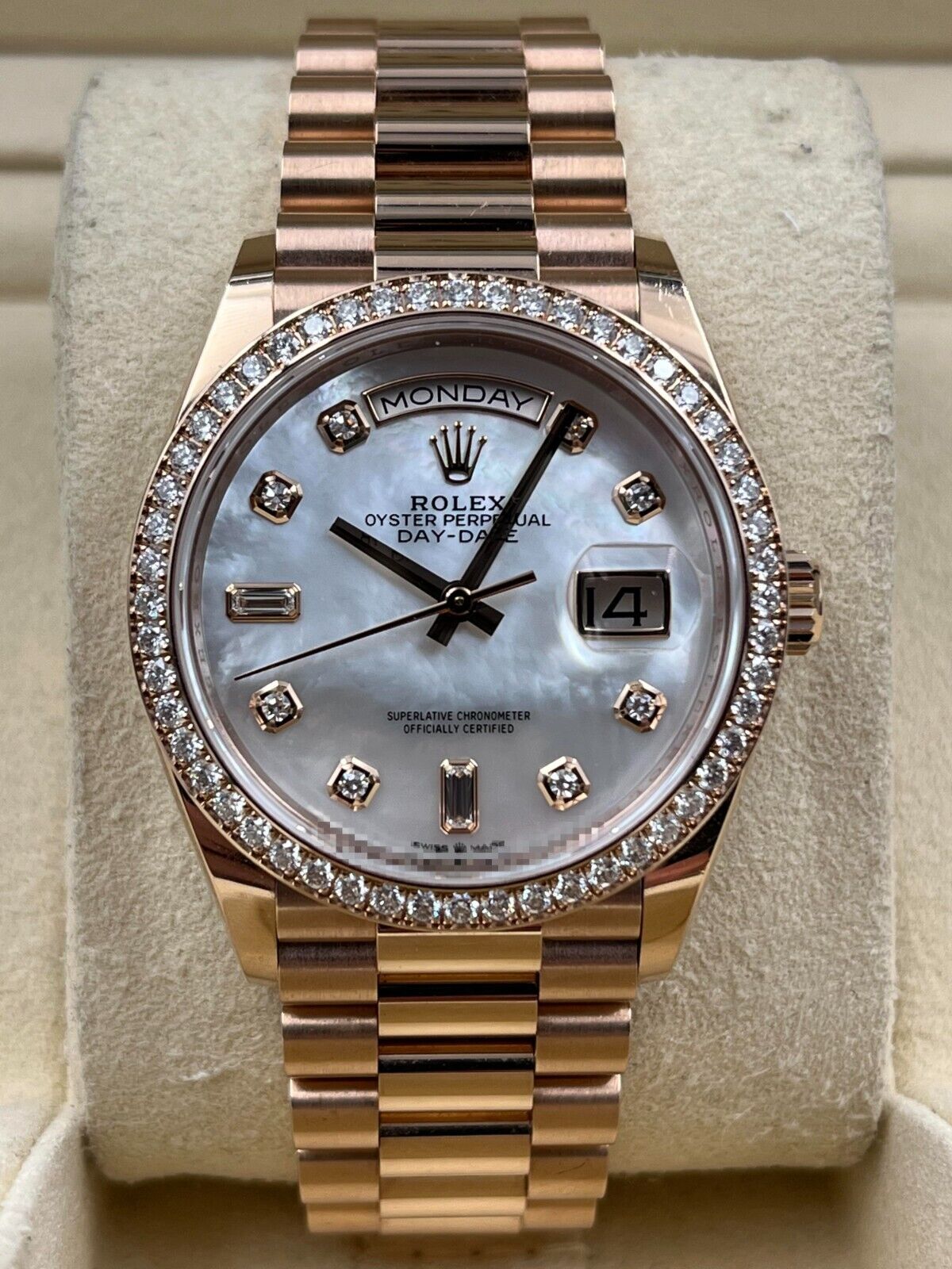 【Free Shipping】【Super Clone】RLX  Day-Date M128345RBR-0028 36mm