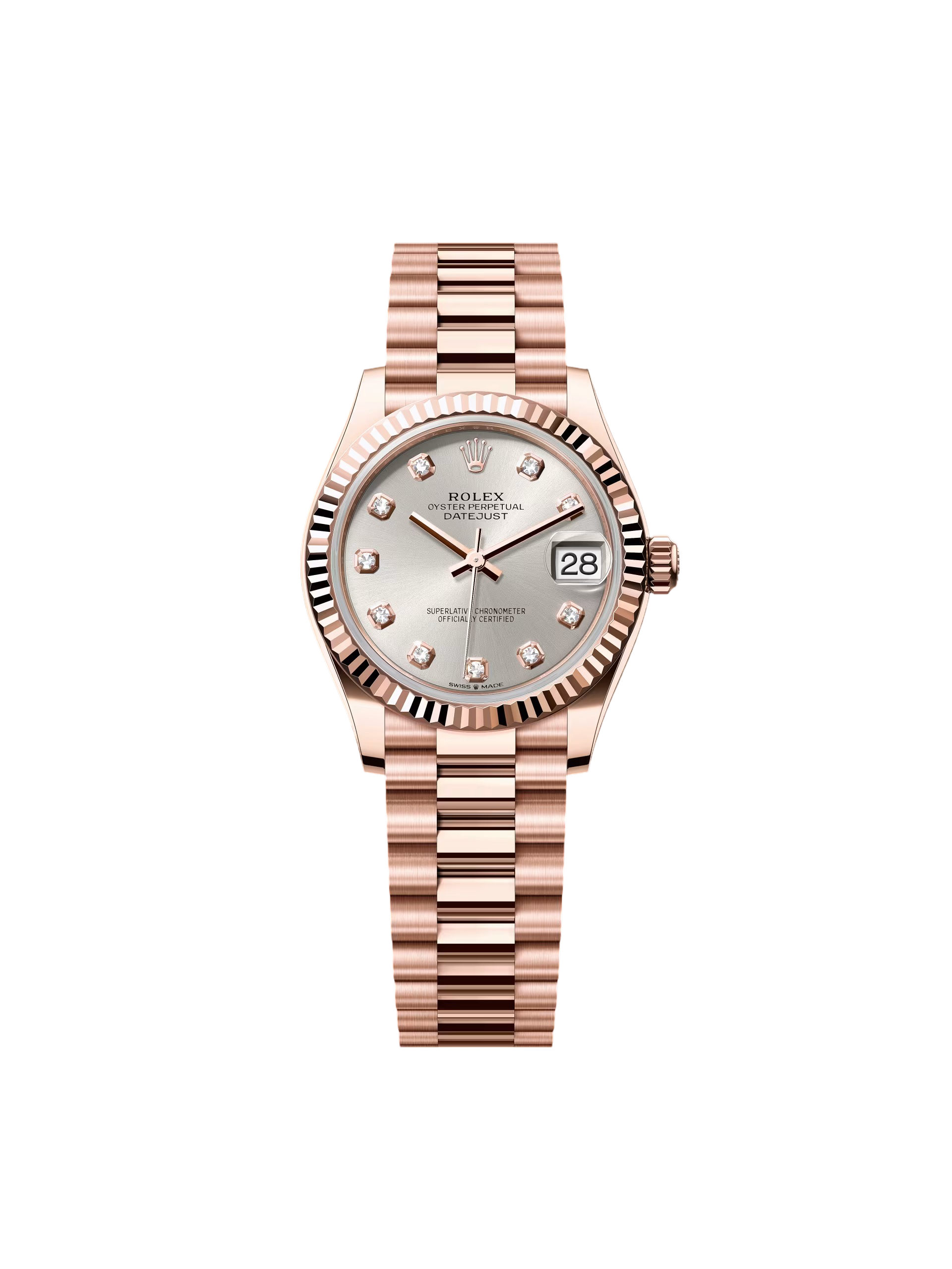 【Free Shipping】【Super Clone】RLX Datejust m278275-0039 Silver 31mm Dial