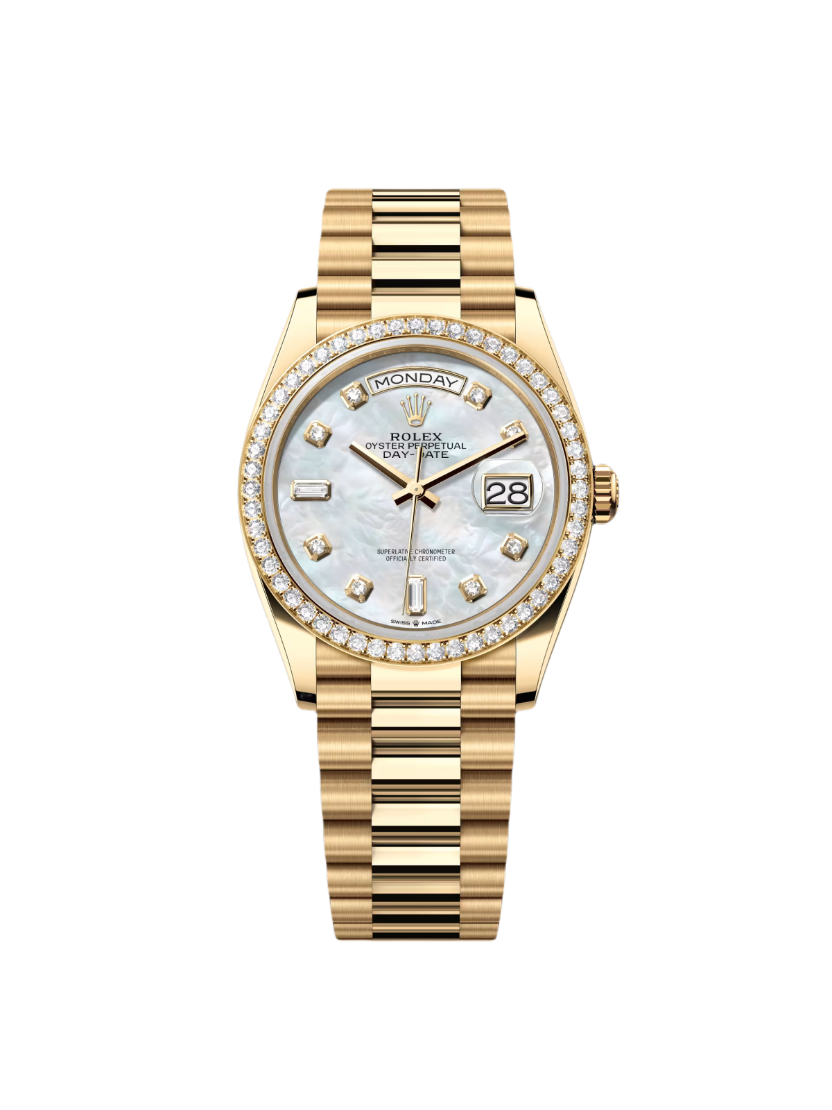 【Free Shipping】【Super Clone】RLX  Day-Date M128348RBR-0017 36mm