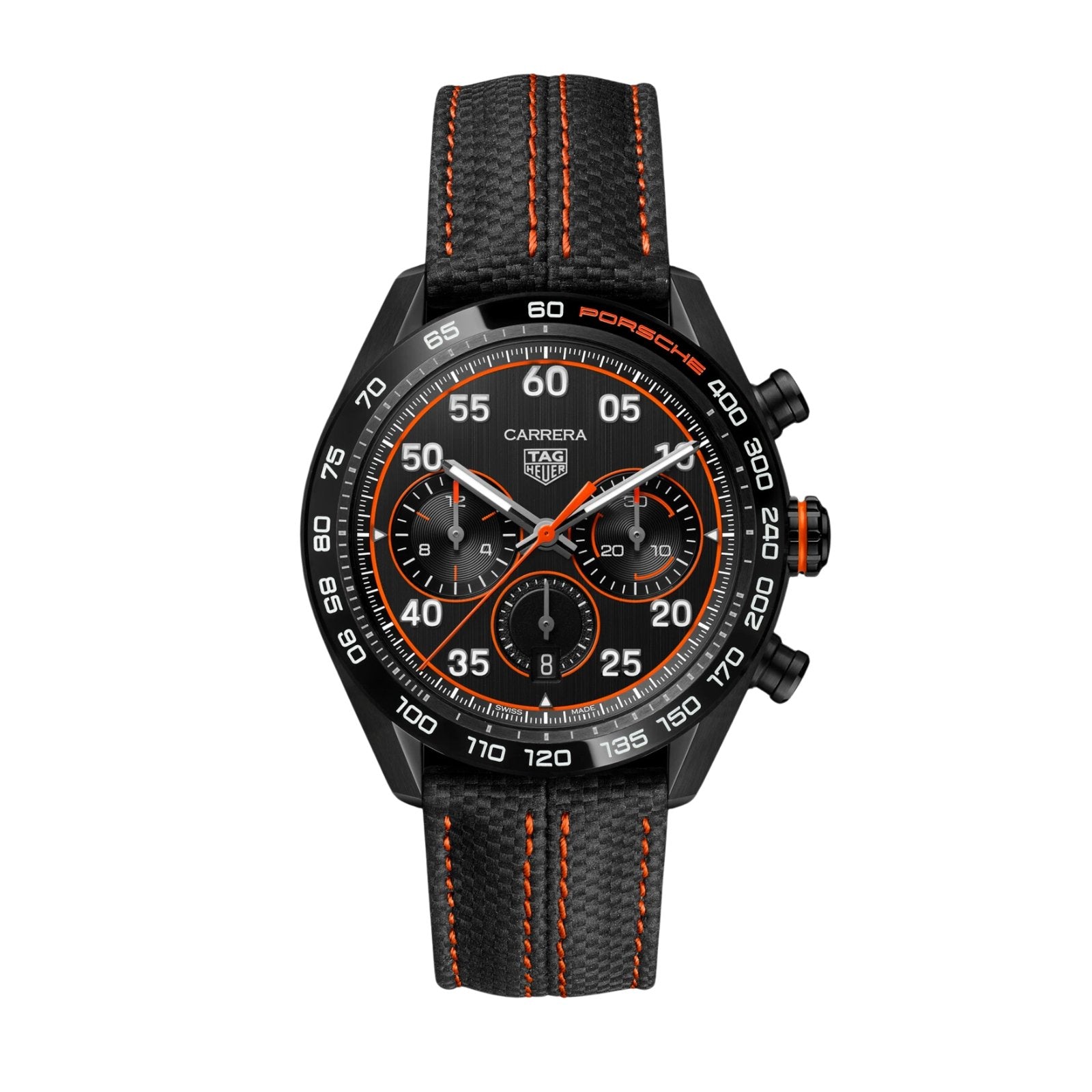 【Free Shipping】【Super Clone】【Top replica】TAG Heuer Carrera X Porsche Orange Racing