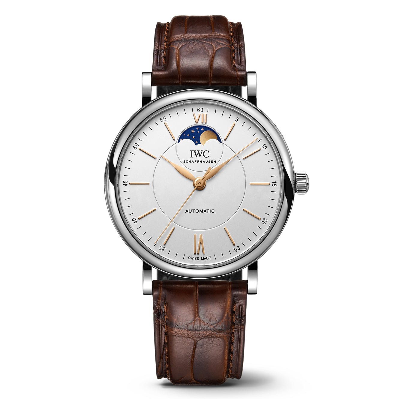 【Free Shipping】【Super Clone】【Top replica】IWC-Portofino Automatic Moon Phase (IW459401)