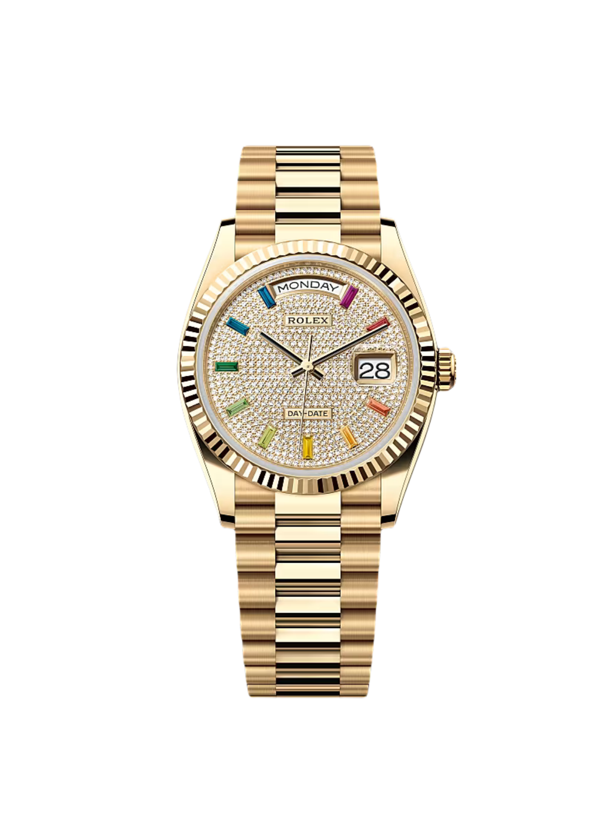 【Free Shipping】【Super Clone】RLX  Day-Date M128238-0051 36mm