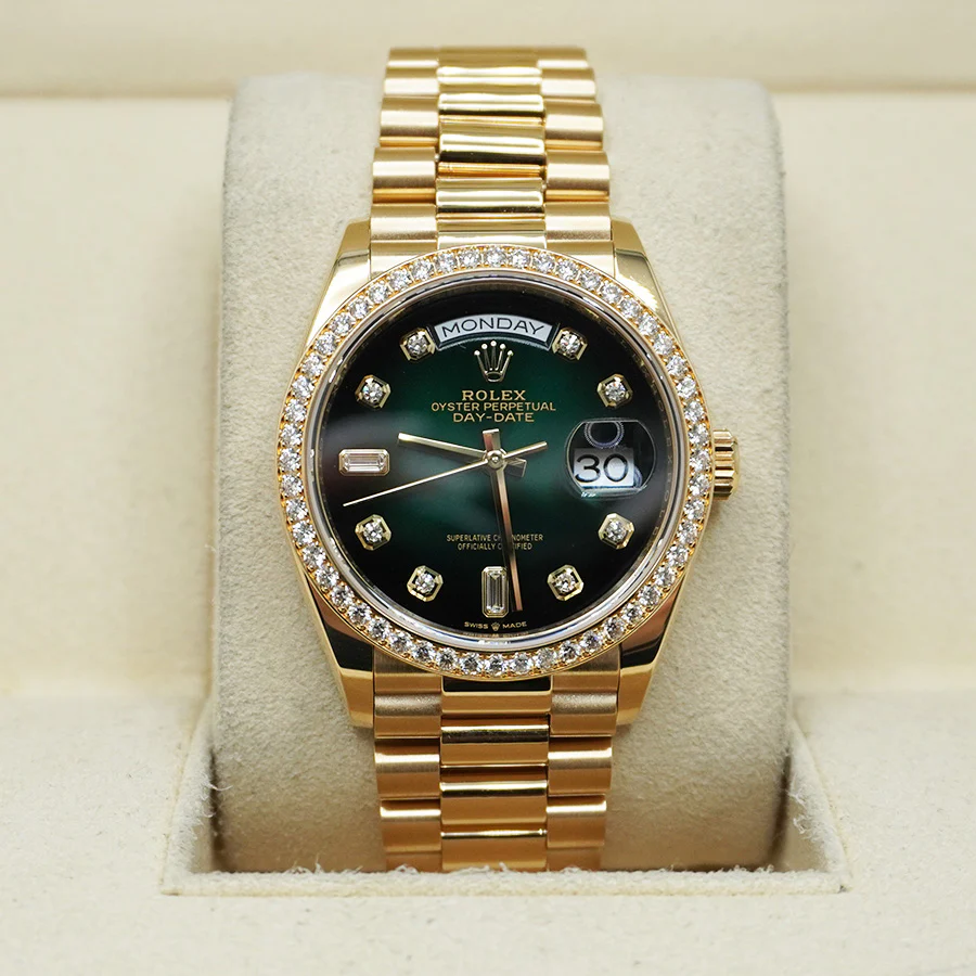 【Free Shipping】【Super Clone】RLX  Day-Date M128348RBR-0035 36mm
