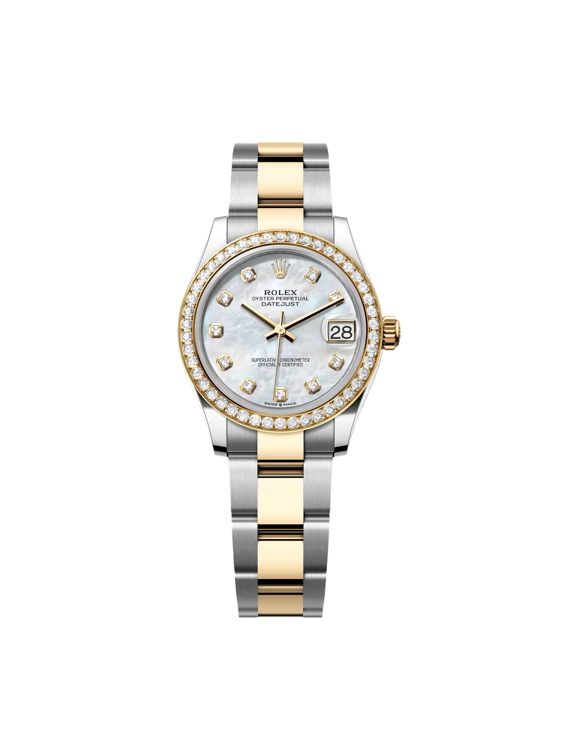 【Free Shipping】【Super Clone】RLX Datejust m278383-0027/0028 31mm Mother of Pearl Dial Oyster Bracelet