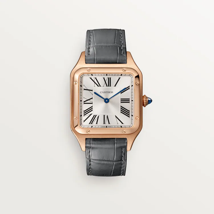 【Free Shipping】【Super Clone】SANTOS-DUMONT RoseGoldMix 38mm