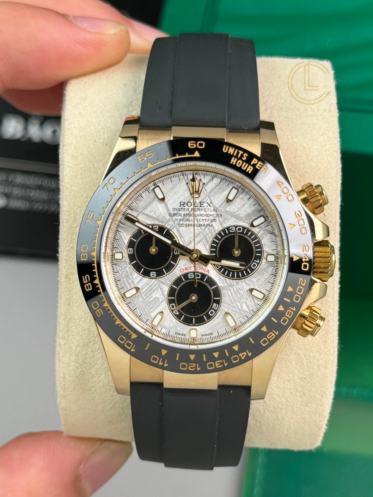 【Free Shipping】12A【Super Clone】RLX Cosmograph Daytona m126518ln-0016 40mm