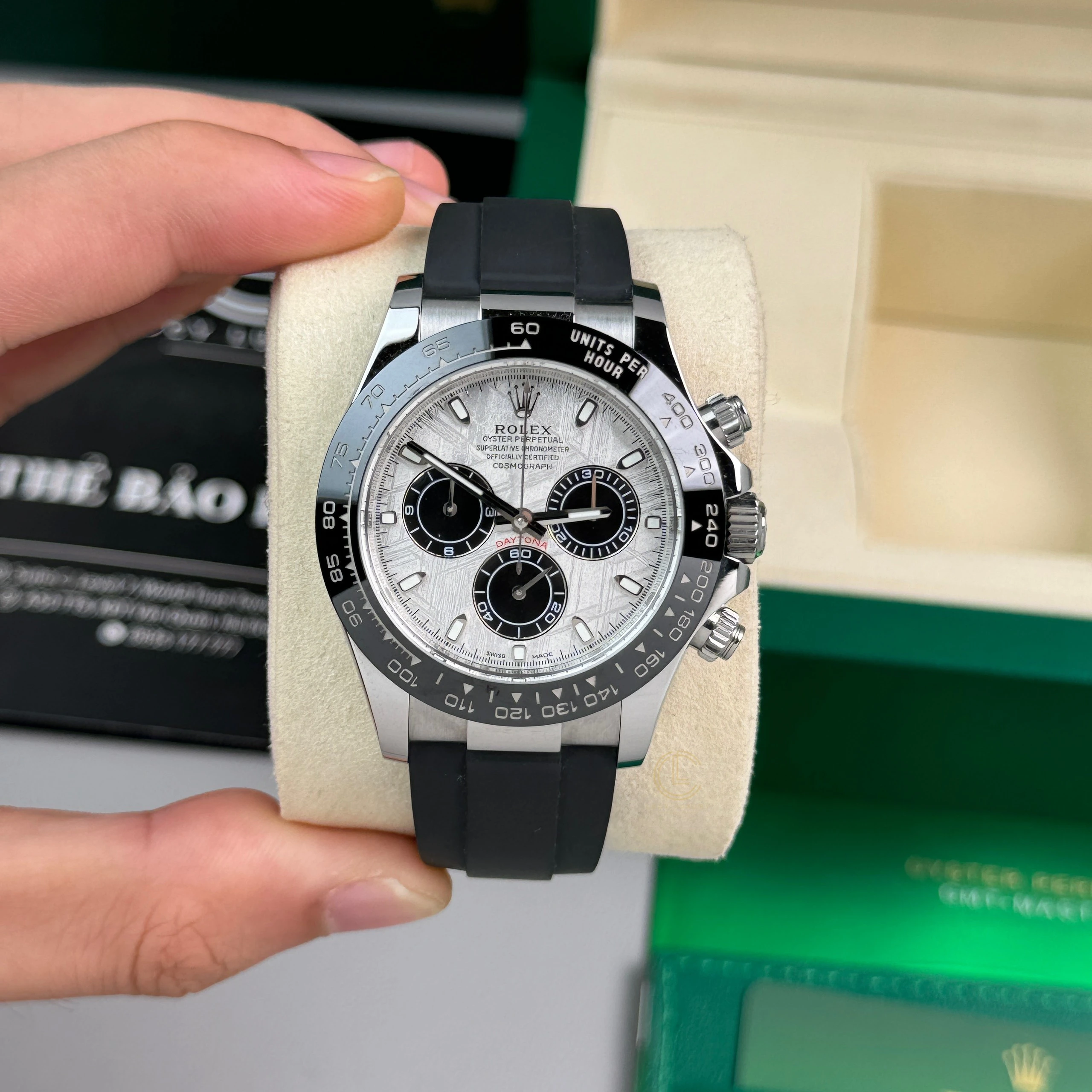 【Free Shipping】12A【Super Clone】RLX Cosmograph Daytona m126519ln-0007 40mm