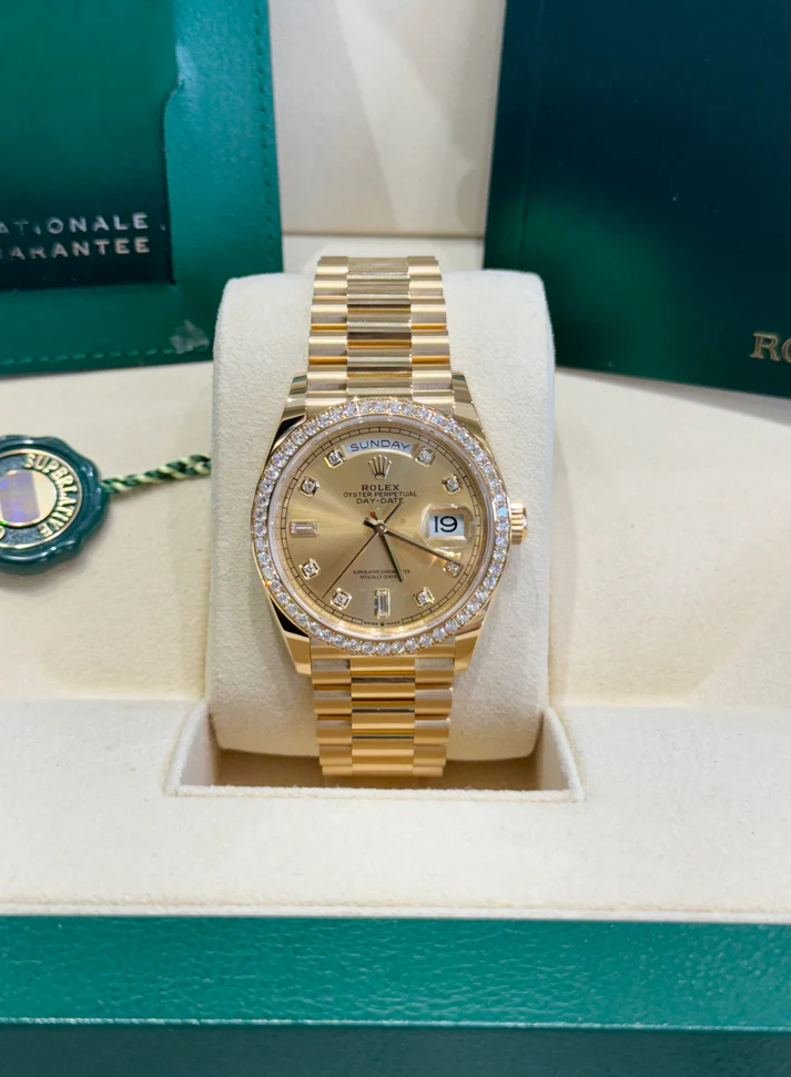 【Free Shipping】【Super Clone】RLX  Day-Date M128348RBR-0008 36mm
