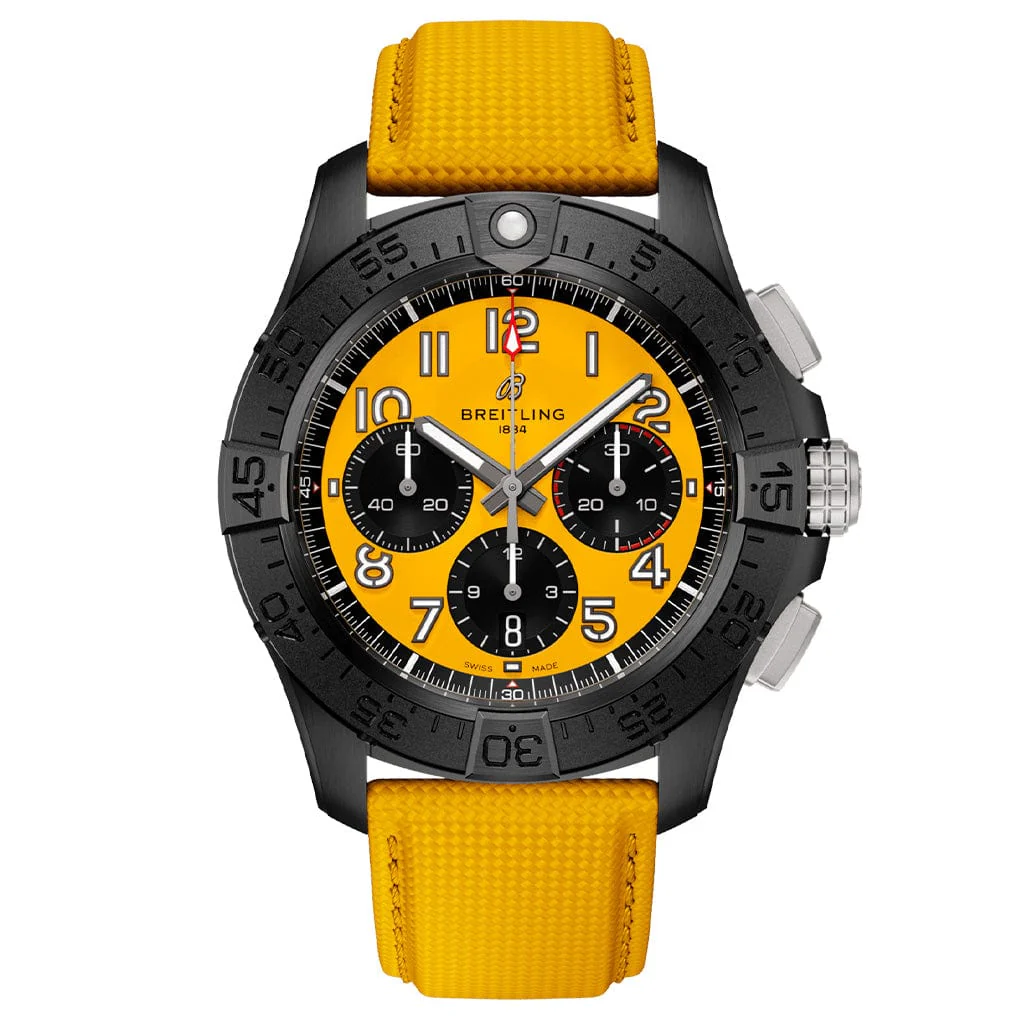 【Free Shipping】【Super Clone】Avenger B01 Chronograph 44 Night Mission SB0147101I1X1