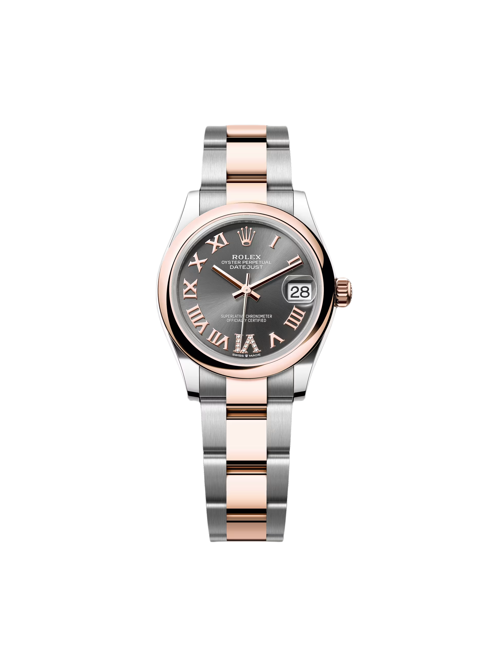 【Free Shipping】【Super Clone】RLX Datejust m278241-0029/0030 Slate 31mm Dial Oyster Bracelet Watch