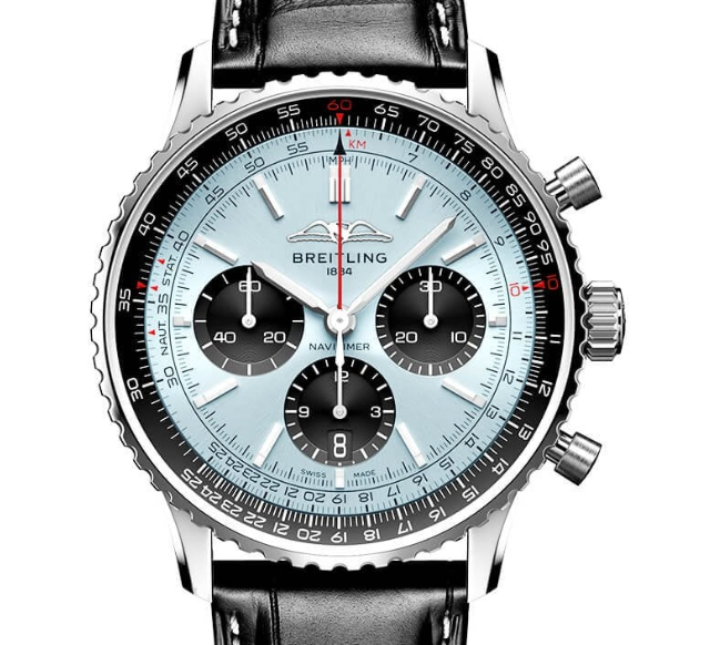【Free Shipping】【Super Clone】Breitling AB0138241C1A1 Navitimer B01 Blue Dial - Νew