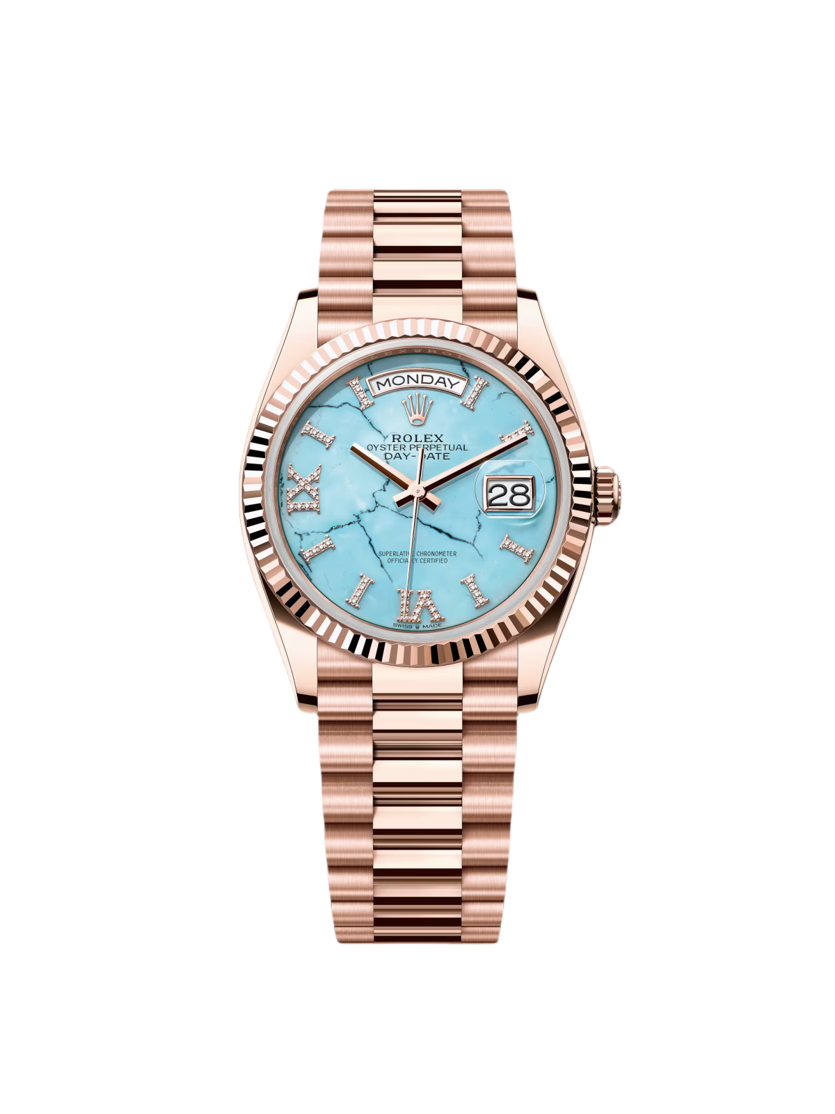 【Free Shipping】【Super Clone】RLX  Day-Date M128235-0064 36mm