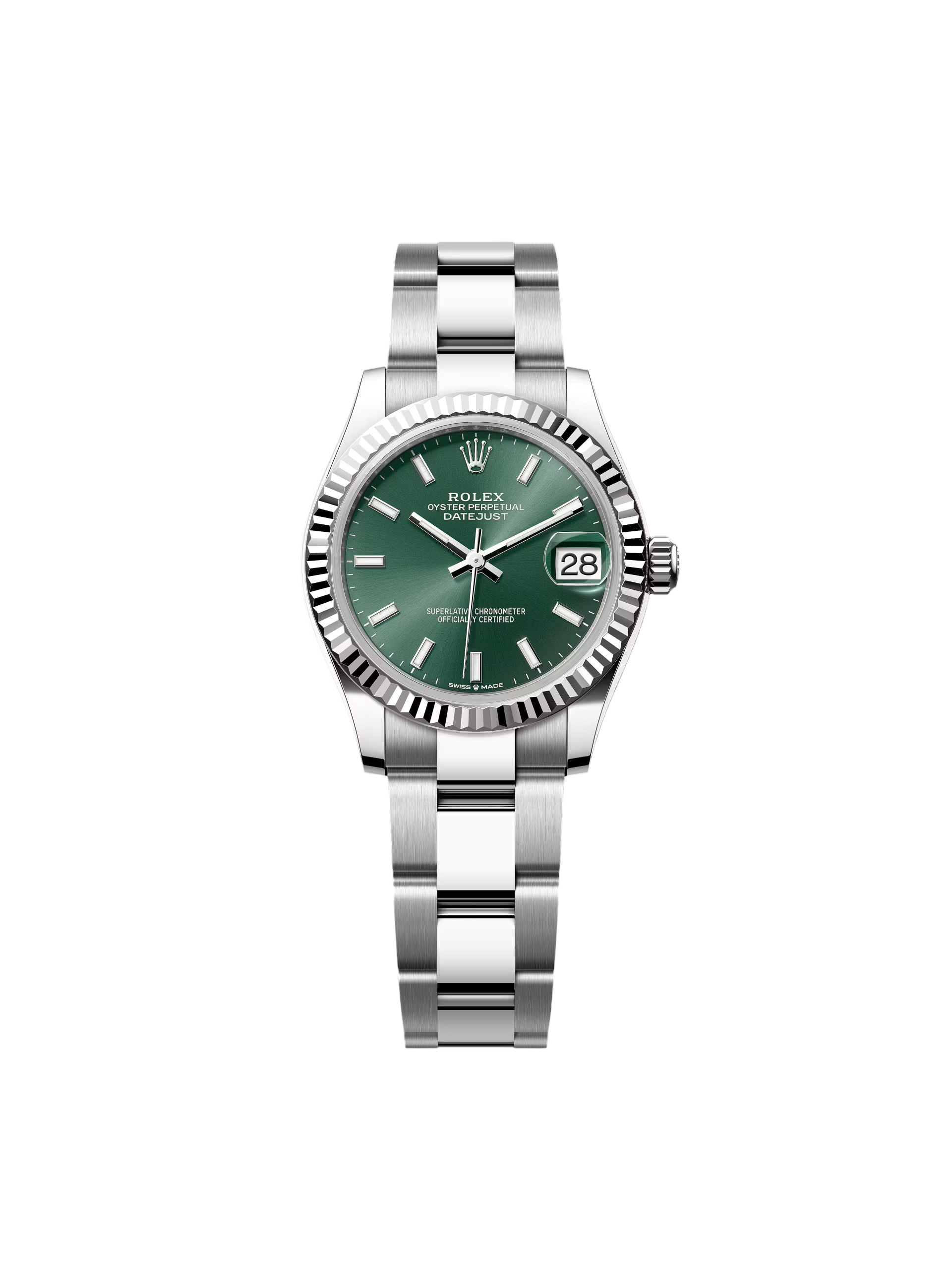 【Free Shipping】【Super Clone】RLX Datejust m278274-0017/0018 Green Dial 31mm Oyster Watch