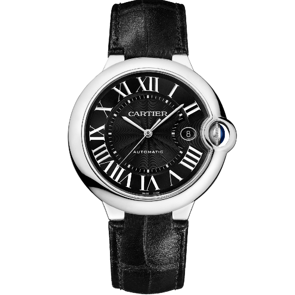 【Free Shipping】【Super Clone】BALLON BLEU Black Dial 42mm