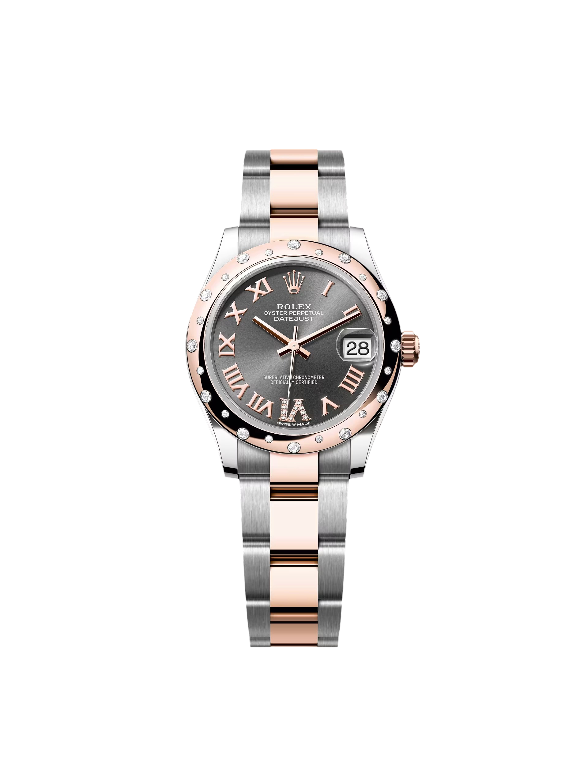 【Free Shipping】【Super Clone】RLX Datejust m278341-0029/0030 Slate Dial 31mm Dial Oyster Bracelet