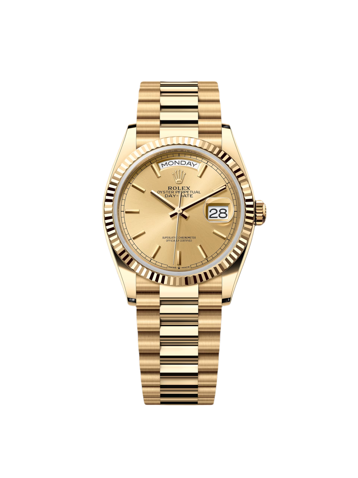 【Free Shipping】【Super Clone】RLX  Day-Date M128238-0045 36mm
