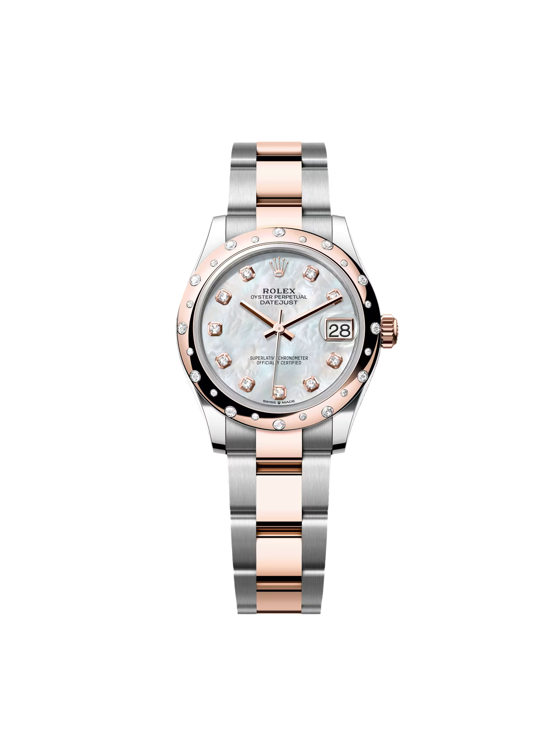 【Free Shipping】【Super Clone】RLX Datejust m278341-0025/0026 Mother-of-Pearl Dial 31mm Jubilee Bracelet