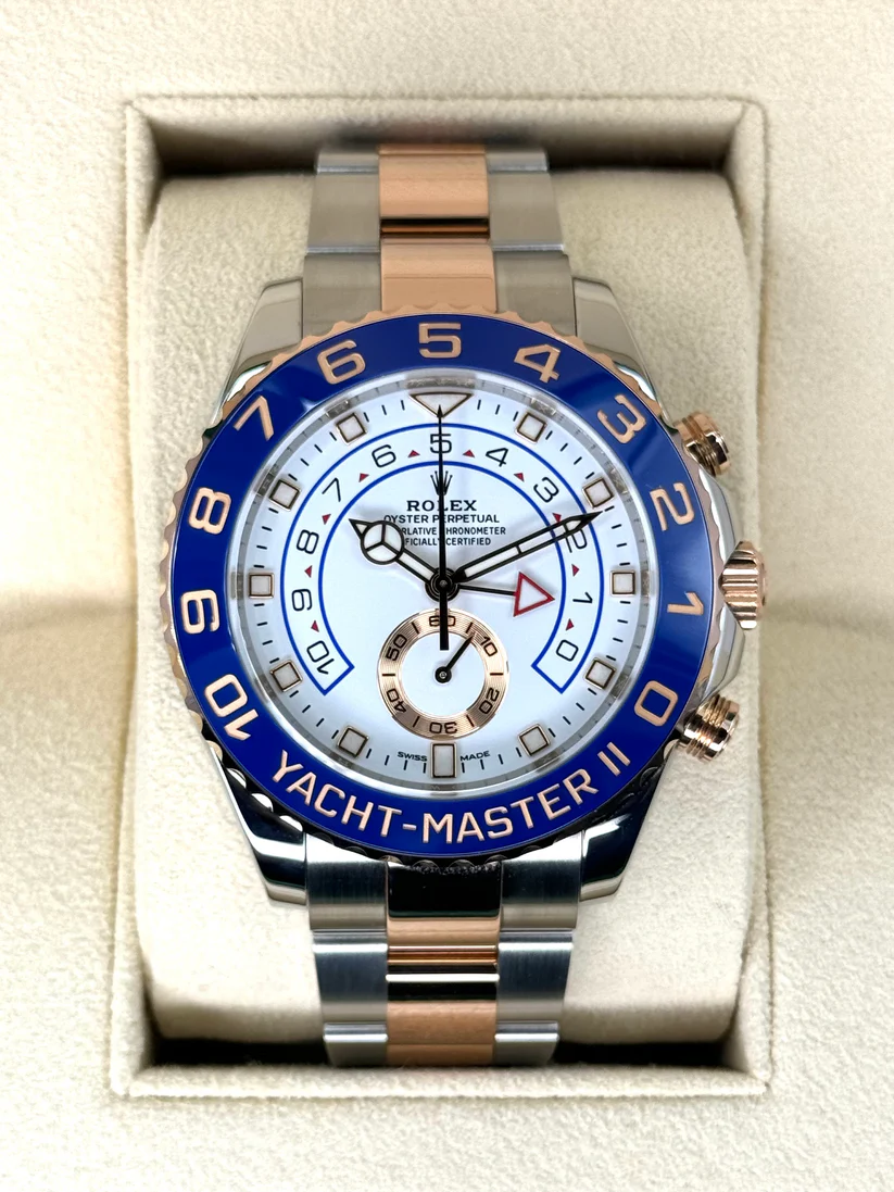 【Free Shipping】【Super Clone】RLX Yacht-Master II M116681-0002 44mm