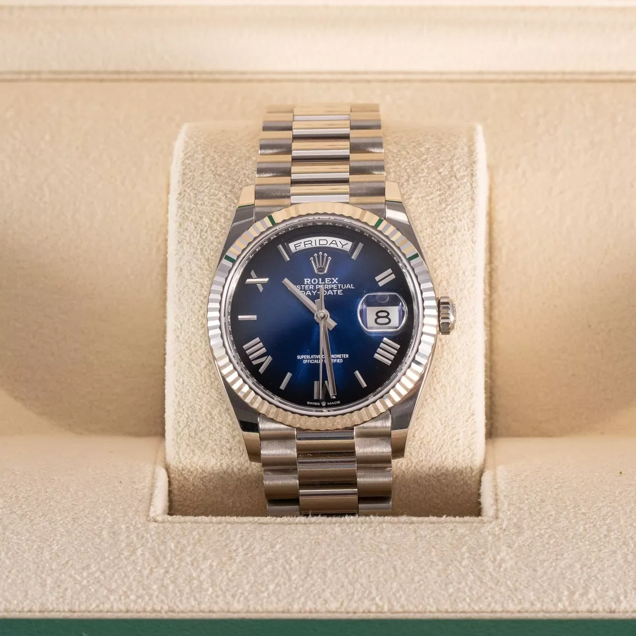 【Free Shipping】【Super Clone】RLX  Day-Date M128239-0063 36mm
