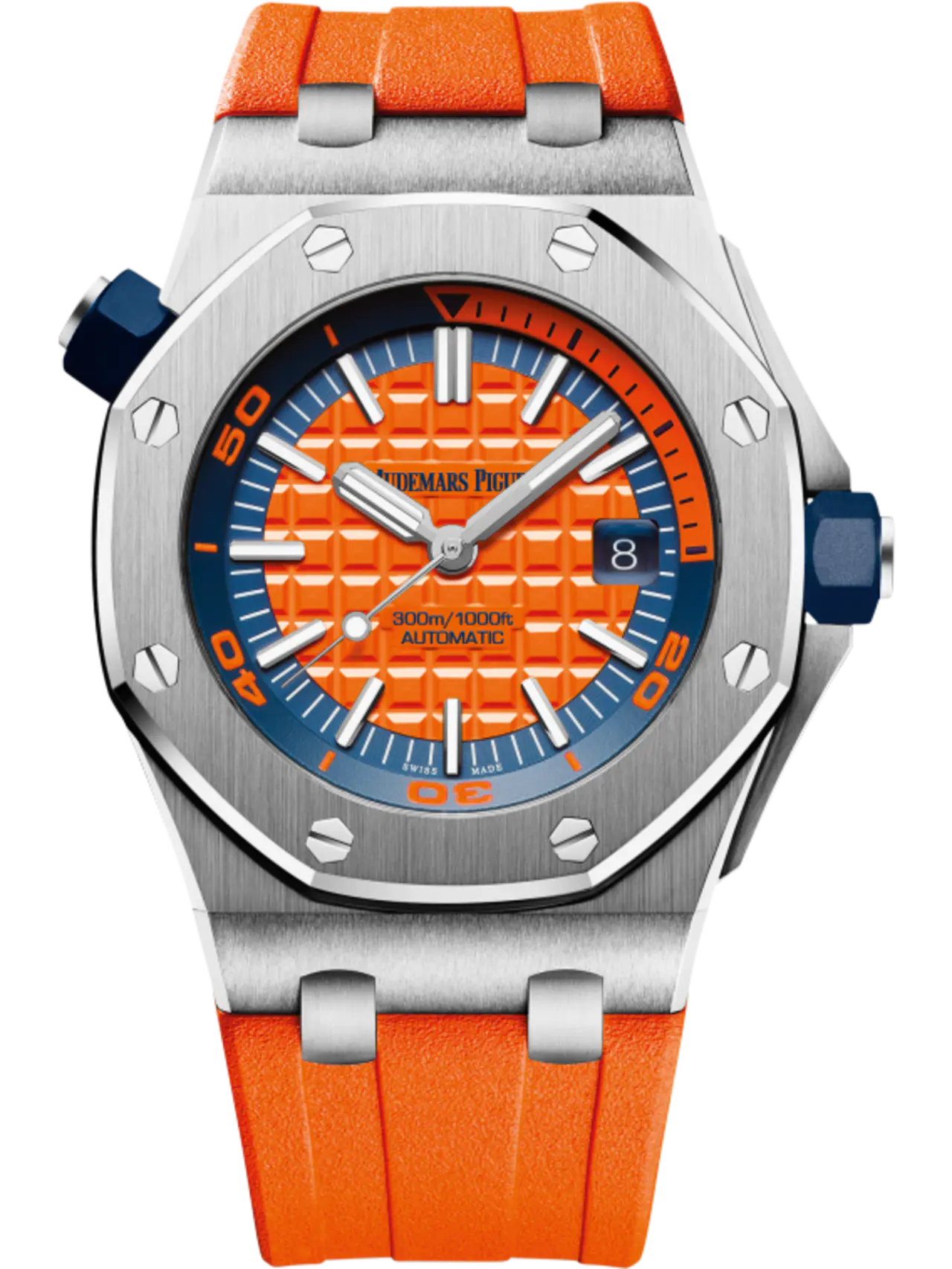 【Free Shipping】【Super Clone】A&P OFFSHORE DIVER Orange Dial 42mm