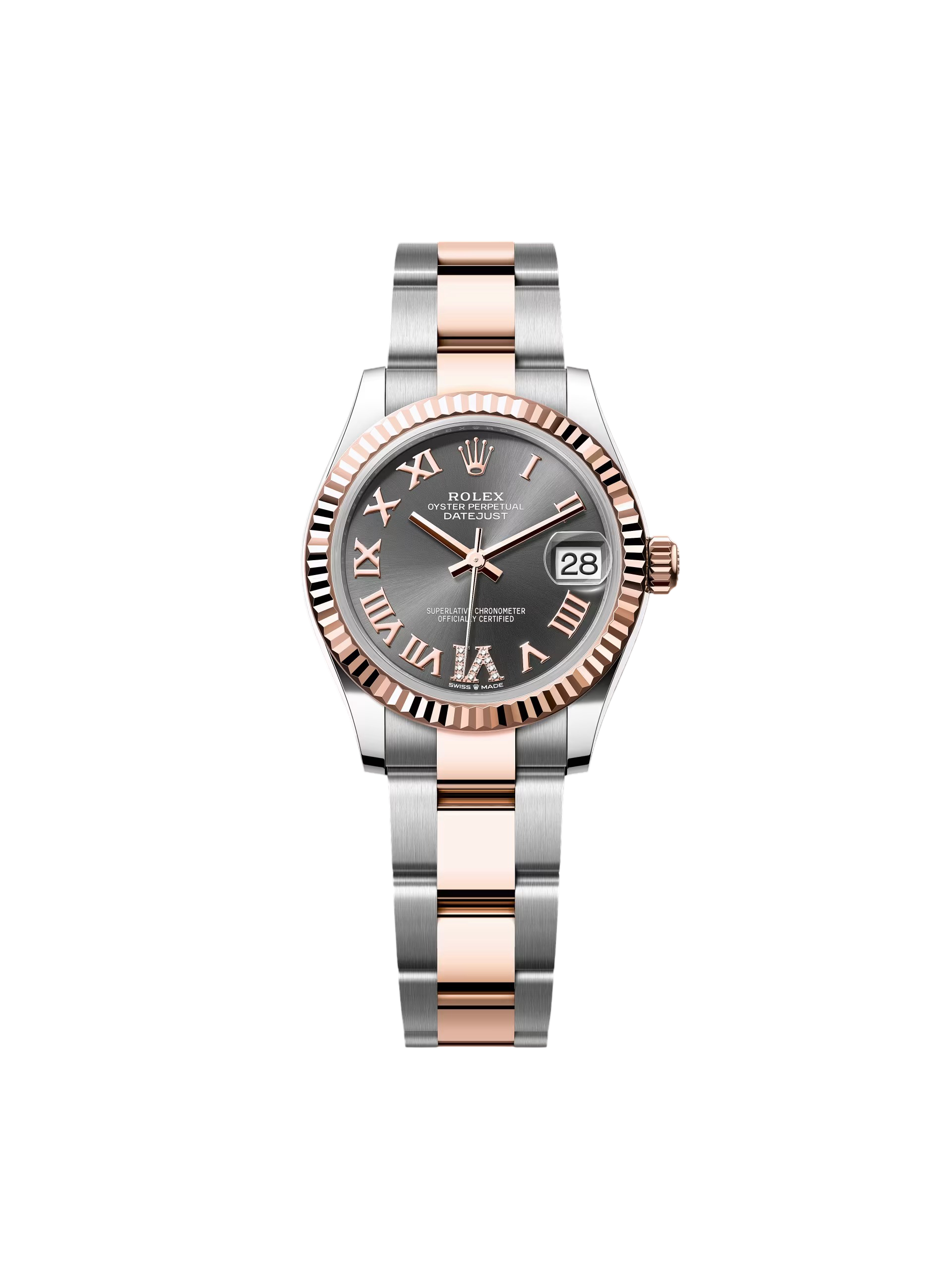 【Free Shipping】【Super Clone】RLX Datejust m278271-0029/0030 Slate 31mm Dial Oyster Bracelet Watch