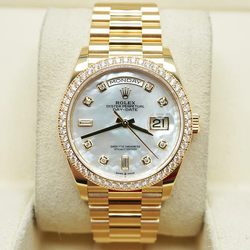 【Free Shipping】【Super Clone】RLX  Day-Date M128348RBR-0017 36mm