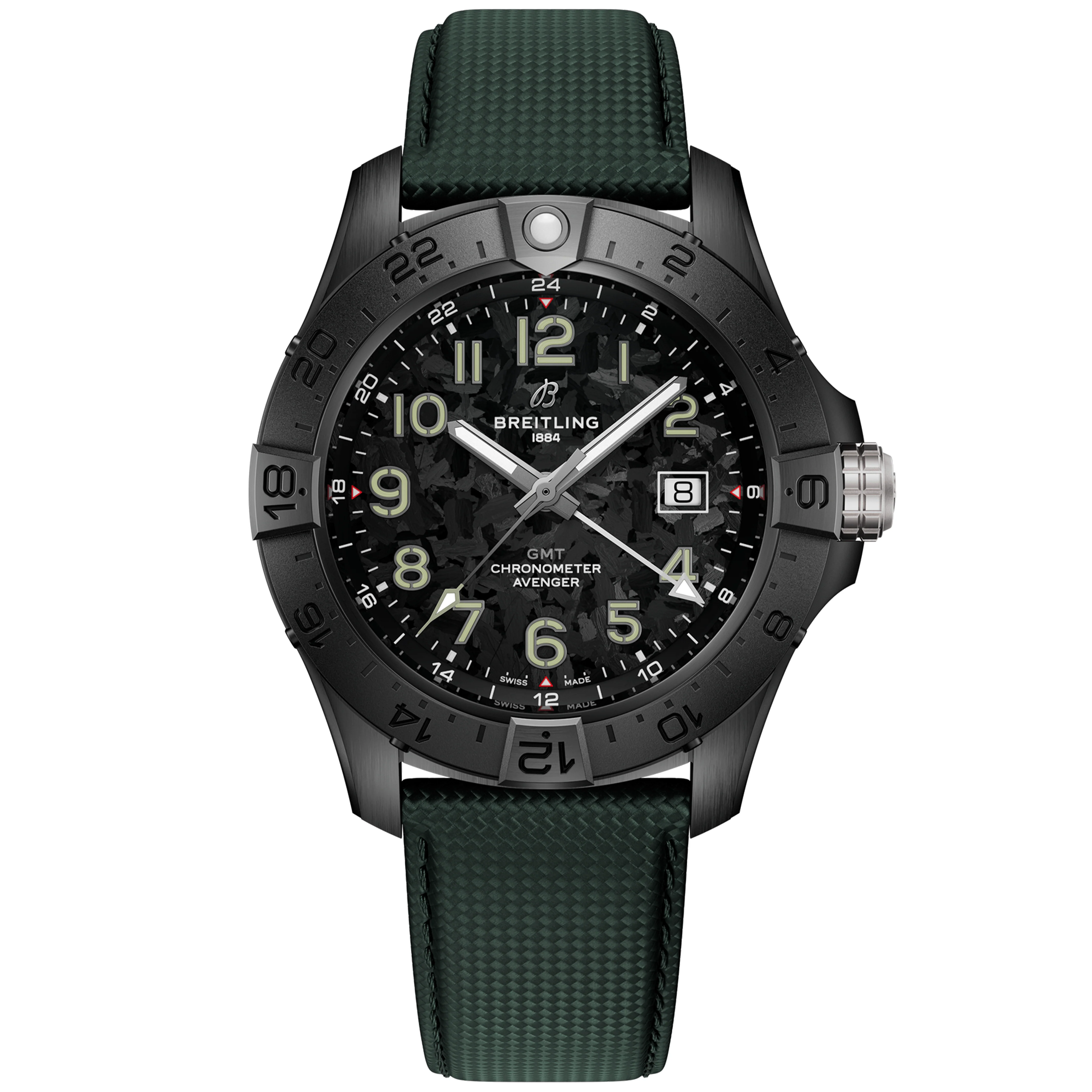 【Free Shipping】【Super Clone】Avenger Automatic GMT 44 Night Mission S32320101B1X1