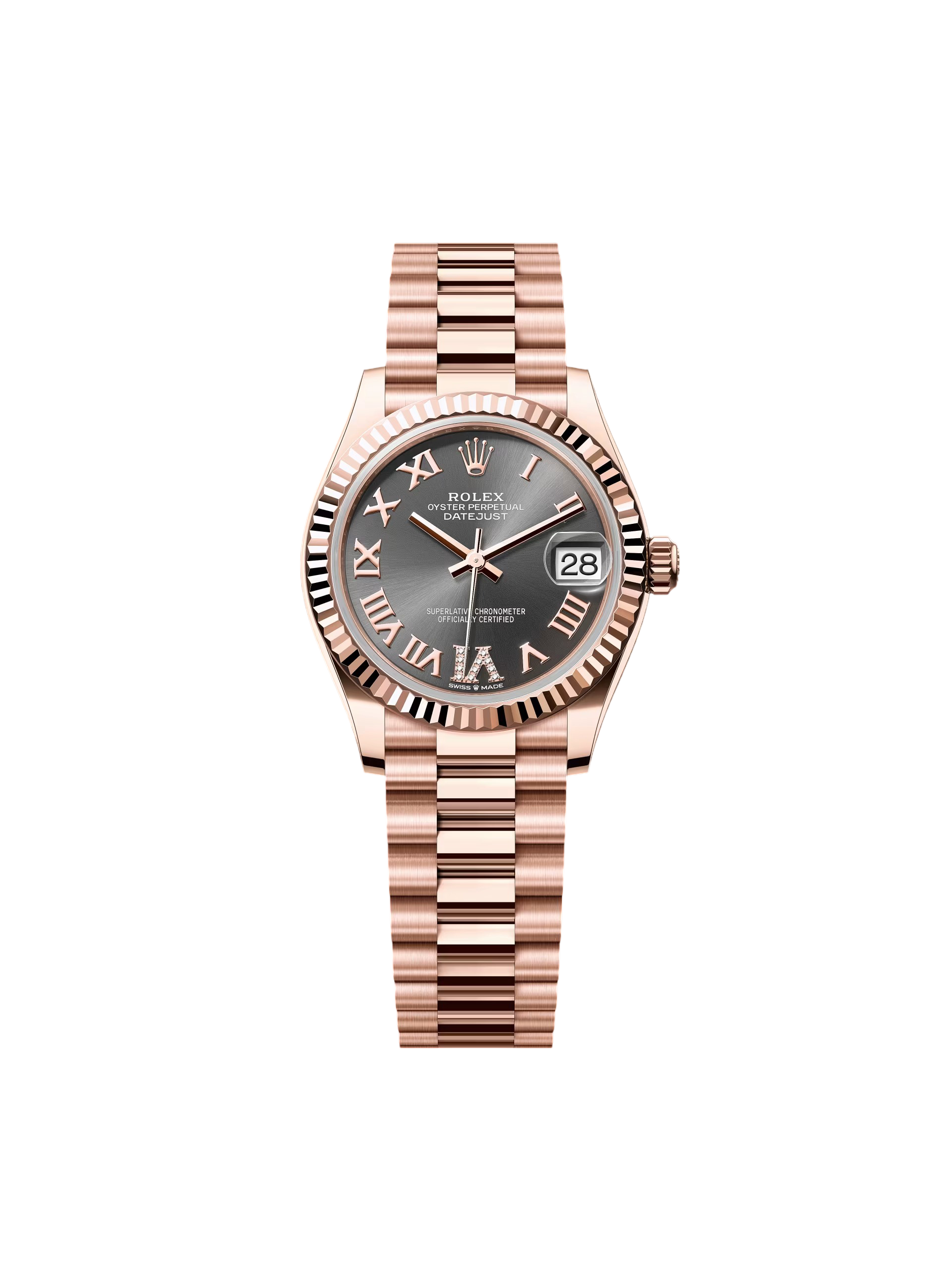 【Free Shipping】【Super Clone】RLX Datejust m278275-0033 Slate Dial 31mm