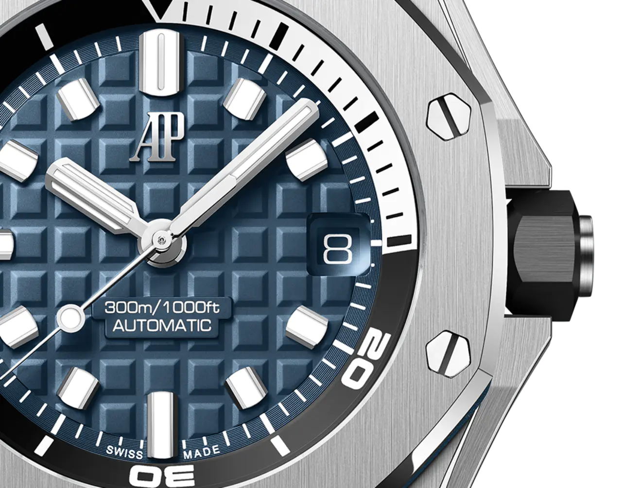 【Free Shipping】【Super Clone】A&P OFFSHORE DIVER Blue Dial 42mm