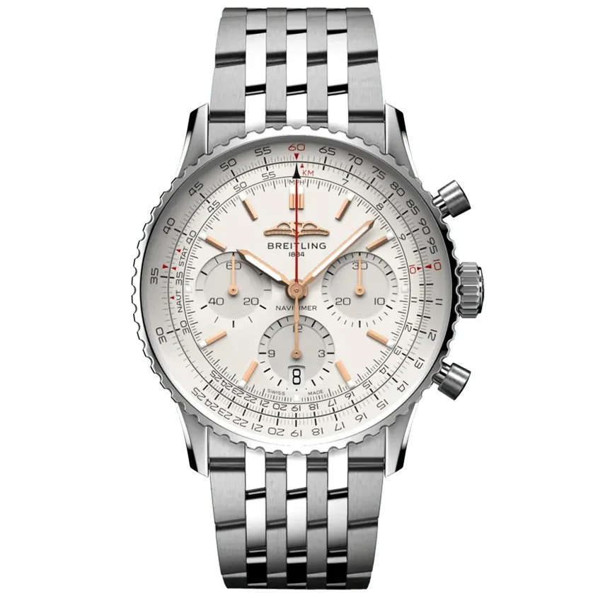 【Free Shipping】【Super Clone】NAVITIMER B01 CHRONOGRAPH 41 AB0139211G1A1
