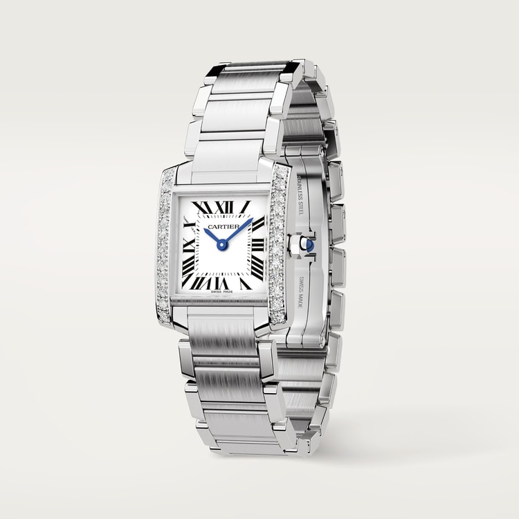 【Free Shipping】【Super Clone】TANK FRANÇAISE Diamond 30.4mm