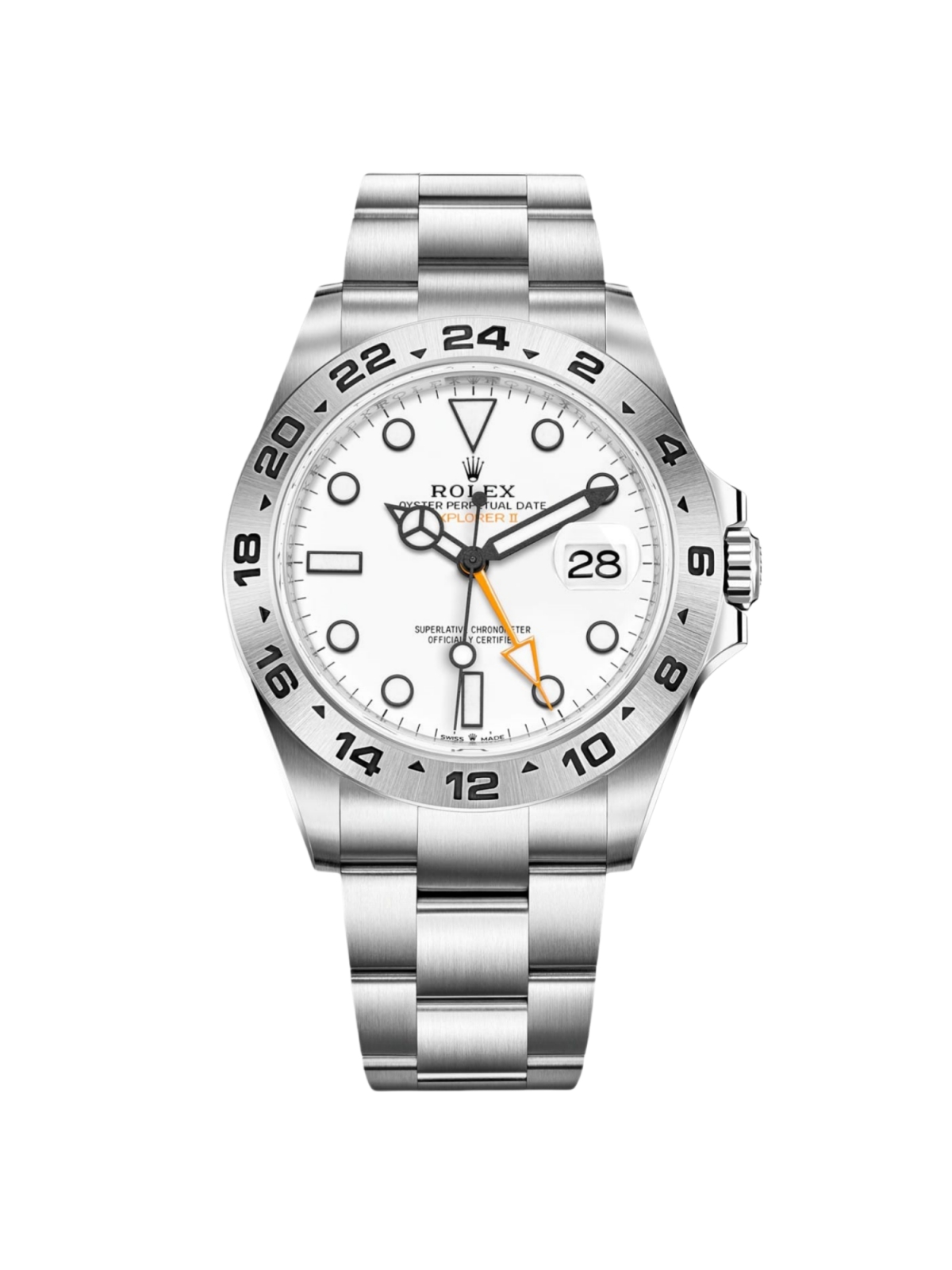 【Free Shipping】【Super Clone】Rolex Explorer II 226570 42mm White Dial Men’s Watch