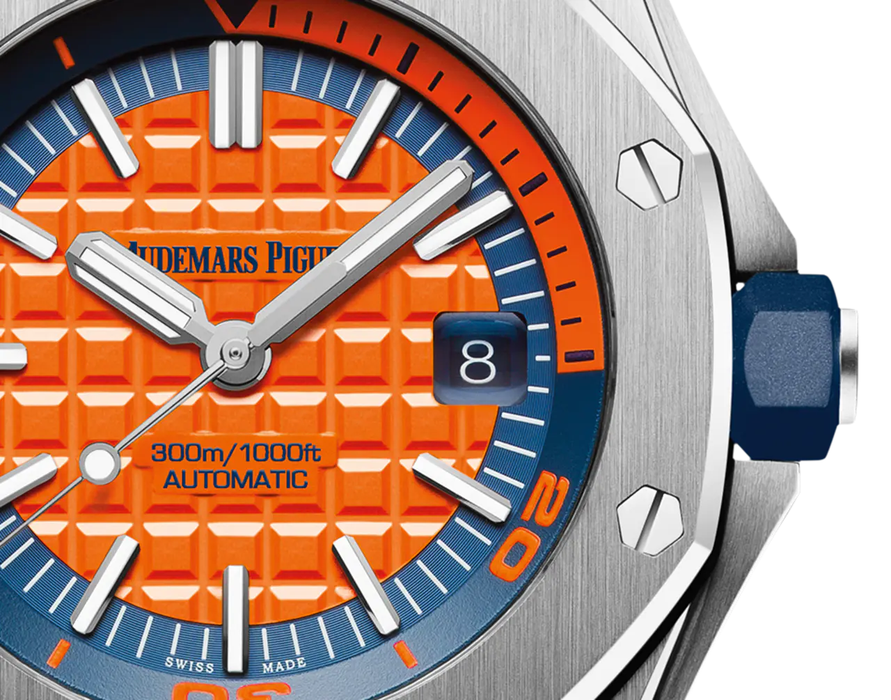 【Free Shipping】【Super Clone】A&P OFFSHORE DIVER Orange Dial 42mm