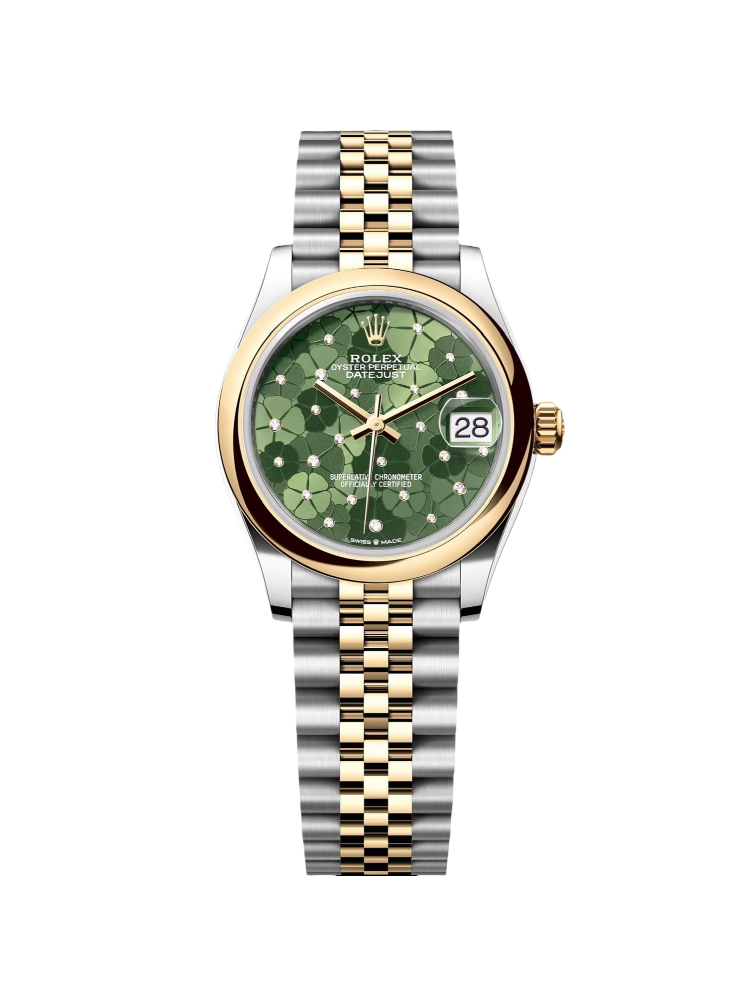 【Free Shipping】【Super Clone】RLX Datejust m278243-0031/0032 31mm Green Dial watch