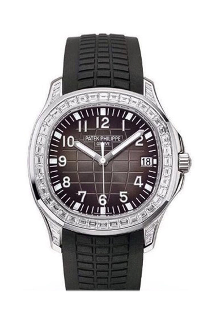 【Free Shipping】【Super Clone】Patek Philippe Aquanaut Diamond Bezel 5167/300G-010