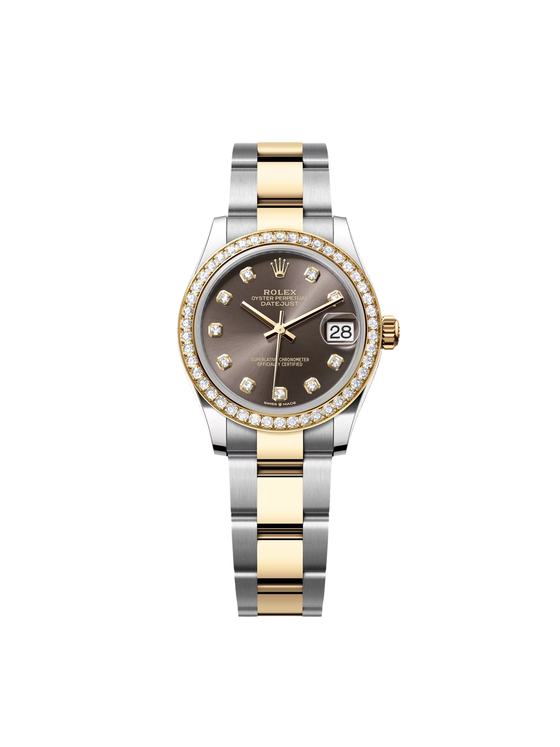 【Free Shipping】【Super Clone】RLX Datejust m278383RBR-0021/0022 31mm Dark Grey Dial Oyster Bracelet