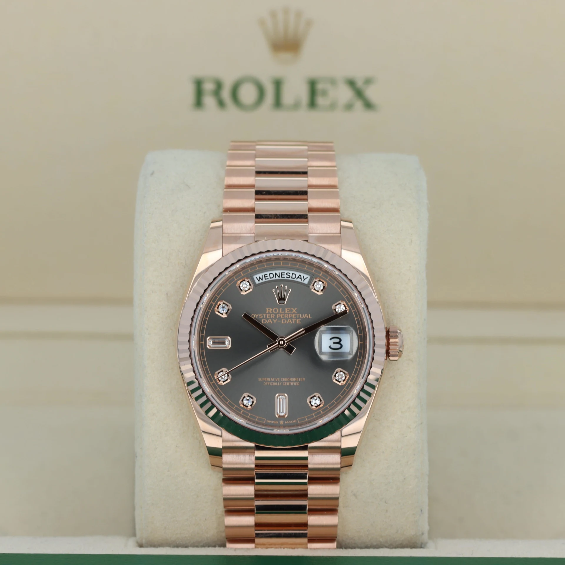 【Free Shipping】【Super Clone】RLX  Day-Date M128235-0050 36mm