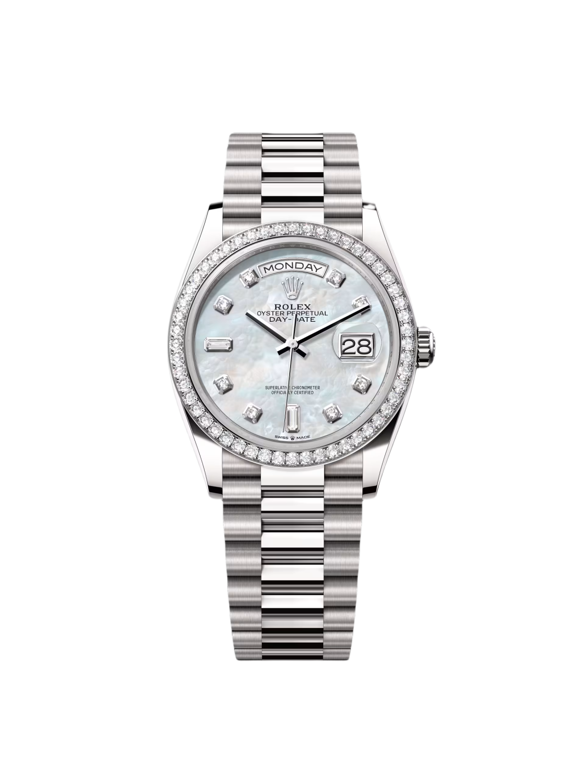 【Free Shipping】【Super Clone】RLX  Day-Date M128349RBR-0004 36mm