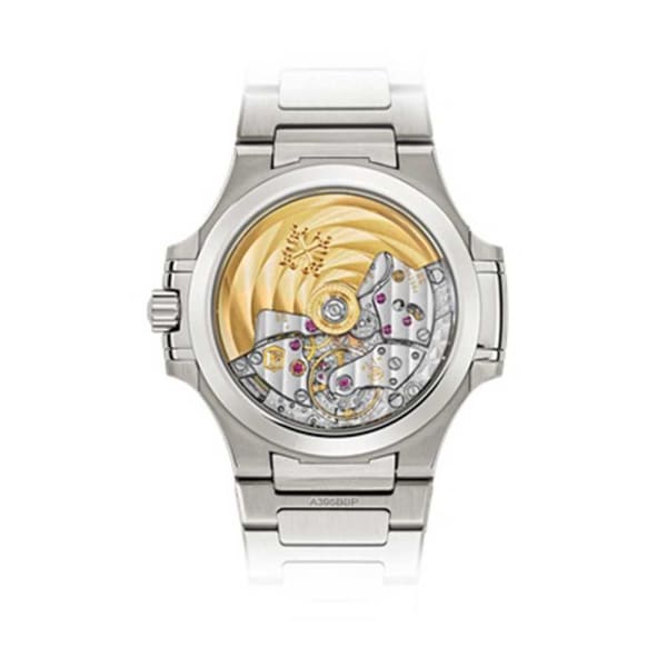 【Free Shipping】【Super Clone】Patek Philippe Nautilus Blue Tinted Mother Of Pearl Dial Automatic Ladies Diamond Watch 7018/1A-010