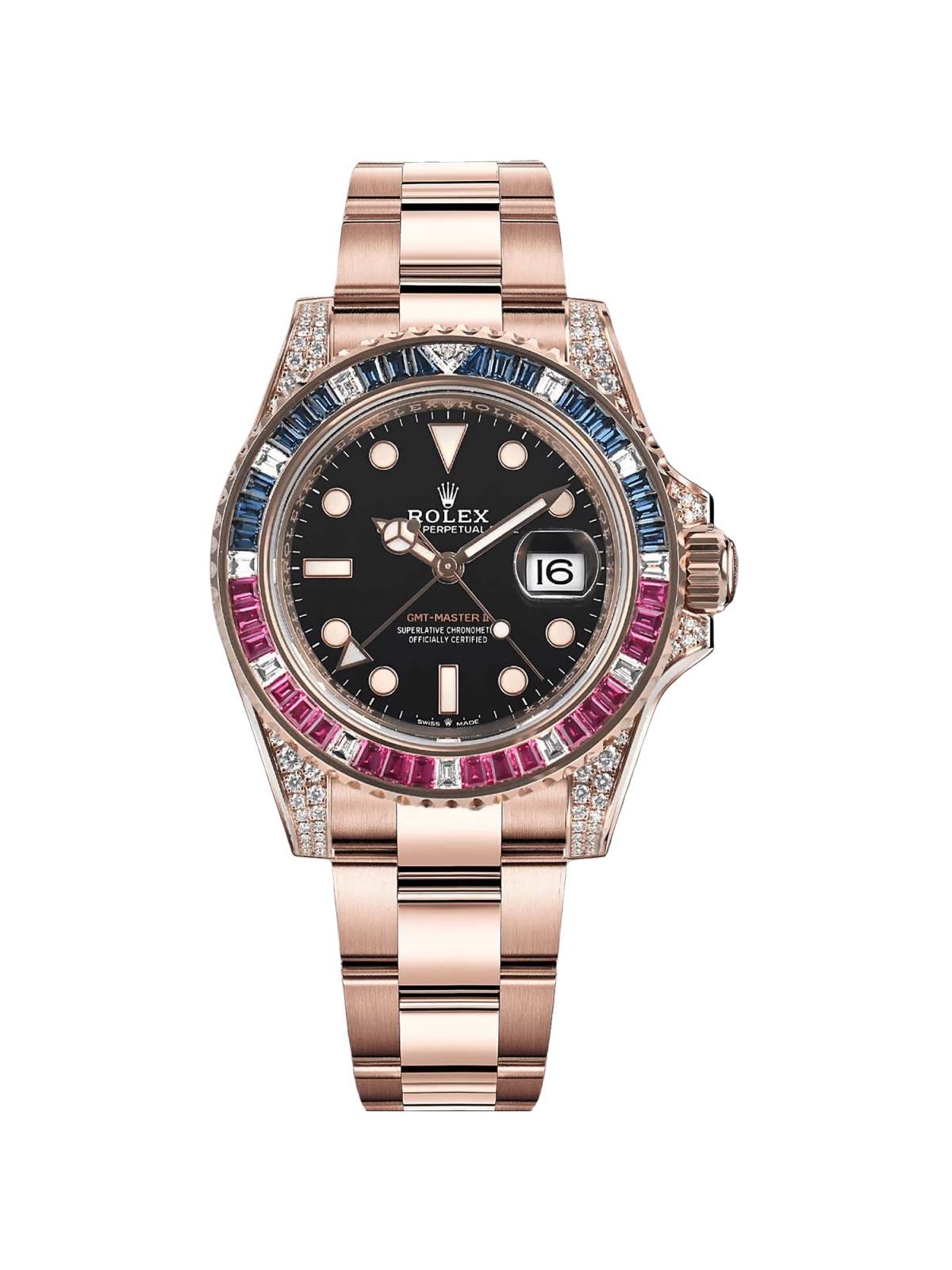 【Free Shipping】【Super Clone】RLX GMT-Master II 40mm 126755SARU