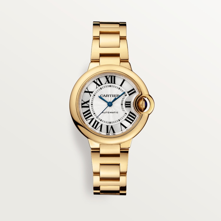 【Free Shipping】【Super Clone】BALLON BLEU Yellow Gold 33mm